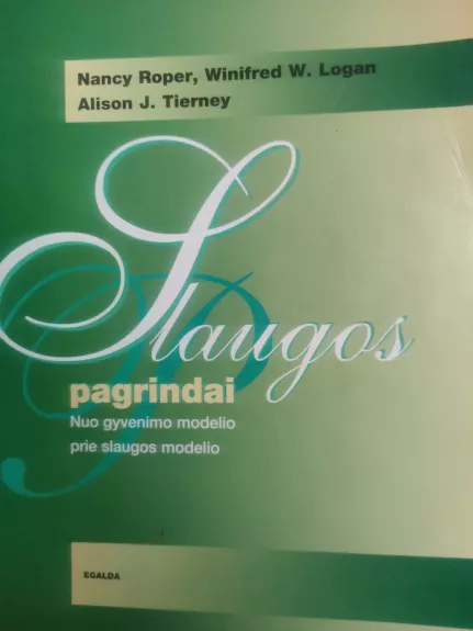 Slaugos pagrindai. Nuo gyvenimo modelio prie slaugos modelio