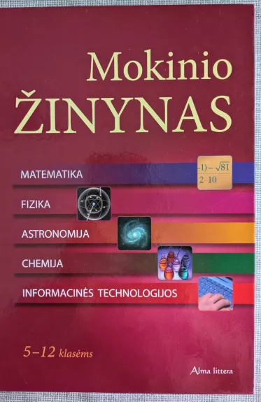 Mokinio žinynas 5-12kl II leidiimas 2018m