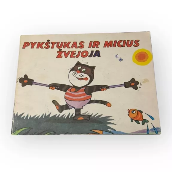 PakalnisPykštukas ir Micius žvejoja