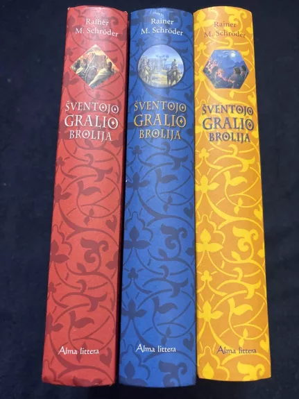 Šventojo Gralio brolija (3 tomai)