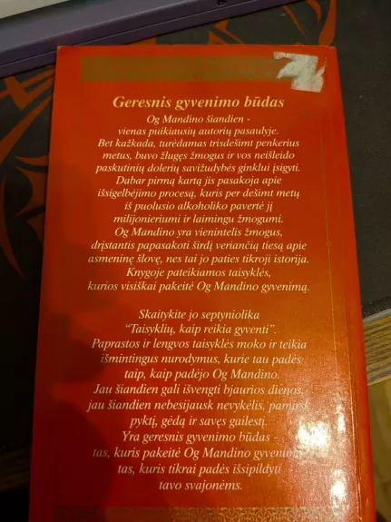 Geresnis gyvenimo būdas