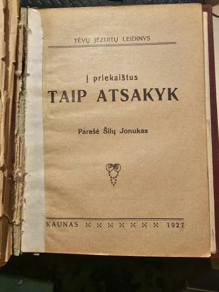 Į priekaištus taip atsakyk