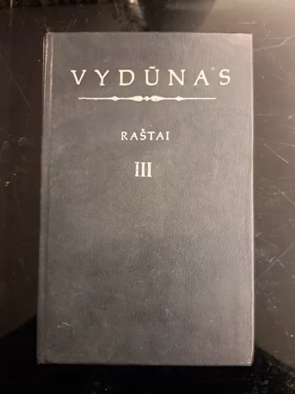 Raštai (III tomas)
