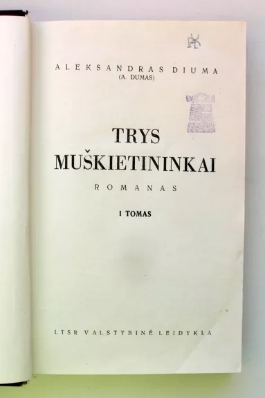 Trys muškietininkai 1940