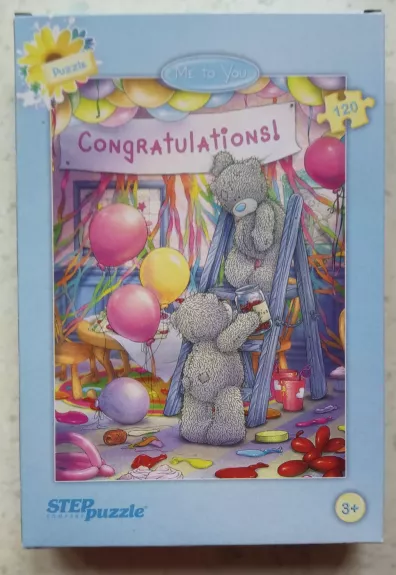 Dėlionė Puzzle 120 "Me to You" /5/ 120 Puzzle Me to You . Congratulations!