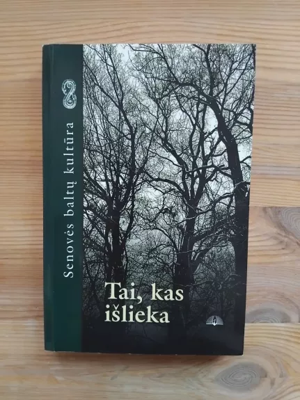 Tai, kas išlieka : senovės baltų kultūra