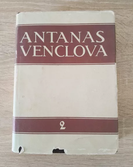 Antanas Venclova raštai 2 tomas