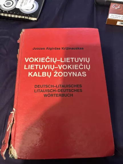 Vokiečių-lietuvių; lietuvių-vokiečių kalbų žodynas