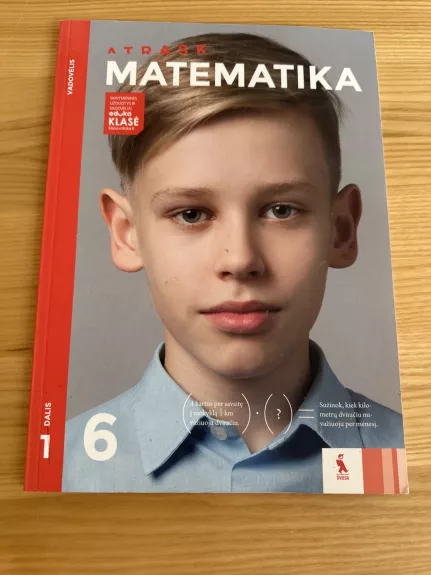 ATRASK MATEMATIKA 6 klasei 1 dalis