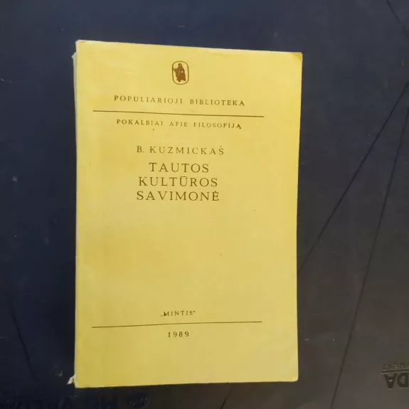 Tautos kultūros savimonė