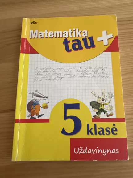 Matematika tau 5 klasė