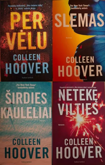 Colleen Hoover knygos