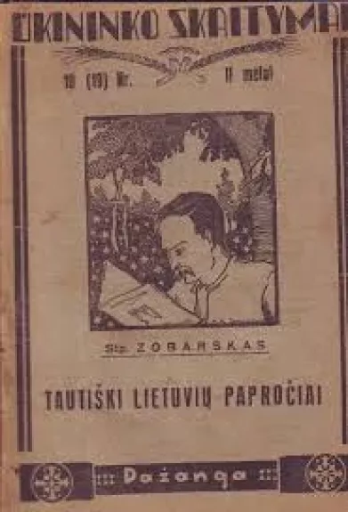 Ūkininko skaitymai. Tautiški lietuvių papročiai