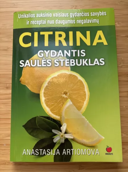 Citrina. Gydantis saulės stebuklas