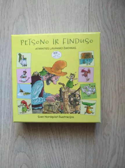 Petsono ir Finduso atminties lavinimo žaidimas