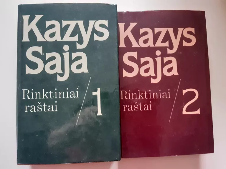 Rinktiniai raštai (2 tomai)