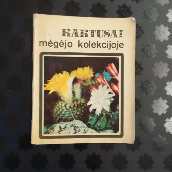 Kaktusai mėgėjo kolekcijoje