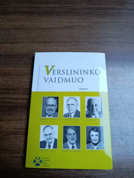 verslininko vaidmuo