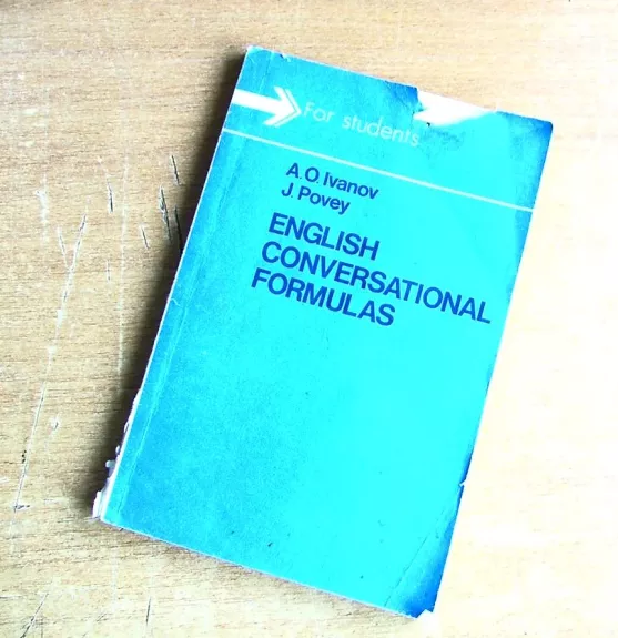 ENGLISH CONVERSATIONAL FORMULAS