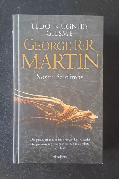 Ledo ir ugnies giesmė (1 knyga). Sostų žaidimas