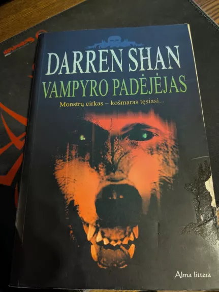 Vampyro padėjėjas. Monstrų cirkas - košmaras tęsiasi... Antroji knyga