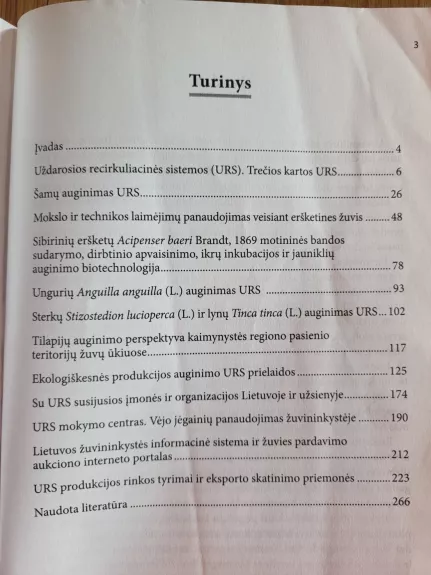 Apytakinės žuvų auginimo sistemos