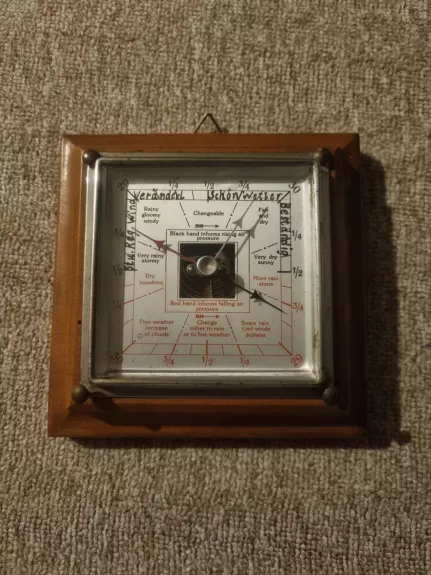 Senovinis sieninis barometras