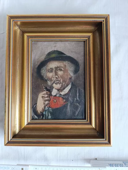 Antikvarinis  tapybos darbas