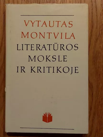 Vytautas Montvila literatūros moksle ir kritikoje