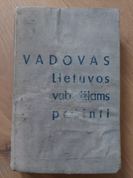 Vadovas Lietuvos vabzdžiams pažinti