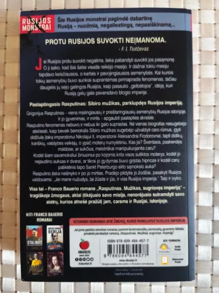 RASPUTINAS. MUŽIKAS, SUGRIOVĘS IMPERIJĄ