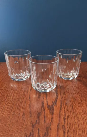 Taurės, stiklinės, 200ml, 3vnt.