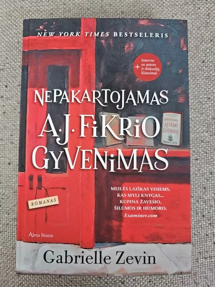Nepakartojamas A. J. Fikrio gyvenimas