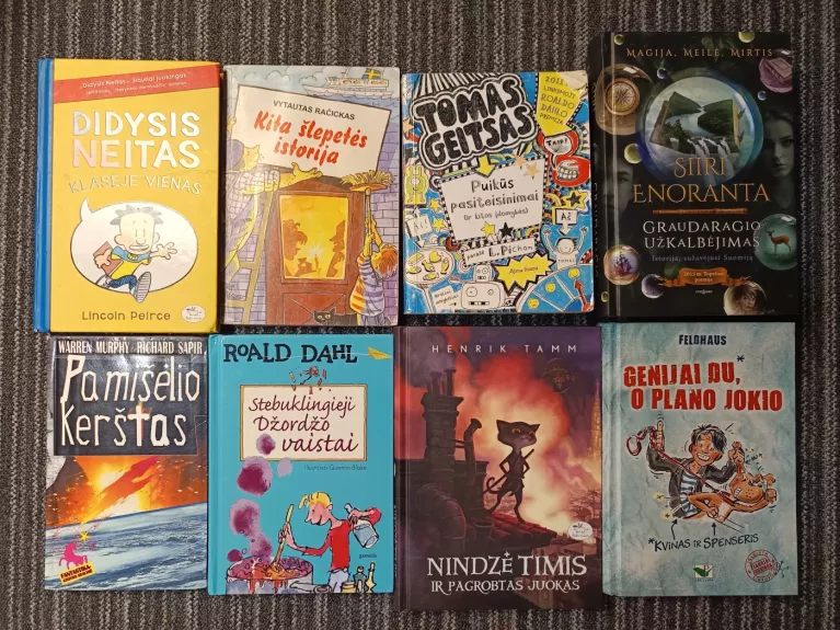 Vaikiškos knygos Nindzė Timis ir kt
