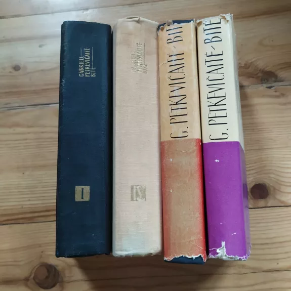 Gabrielė Petkevičaitė Bitė / Raštai I - VI t.