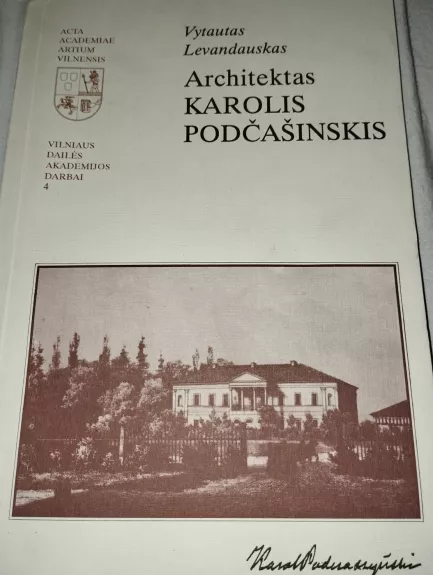 Architektas Karolis Podčašinskis