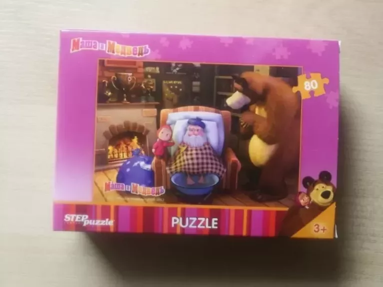 Dėlionė Puzzle 80 "Maša ir Meška" /1/ 80 Puzzle Masha and the Bear