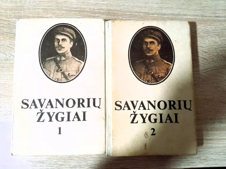 Savanorių žygiai (2 knygos)