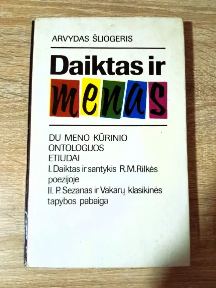 Daiktas ir menas