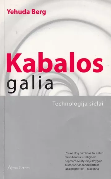 Kabalos galia. Technologija sielai