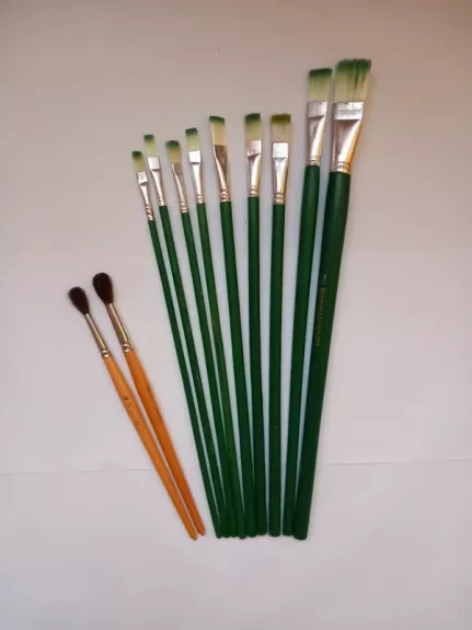 Teptukų rinkinys 11 vnt.