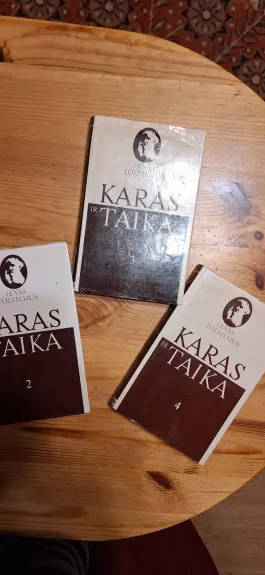 Karas ir taika (2,3,4 tomai)