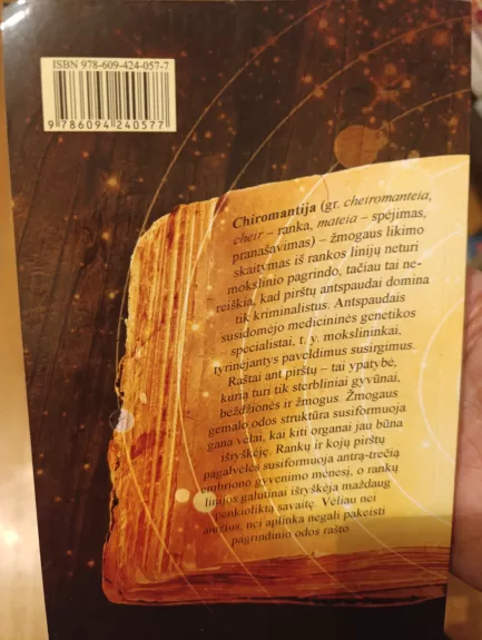 Chiromantija. Pagal Krivių Krivaitį