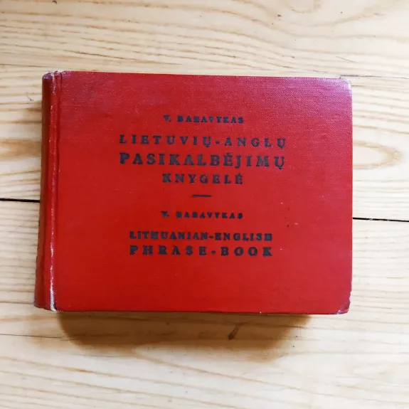 Lietuvių-anglų pasikalbėjimų knygelė