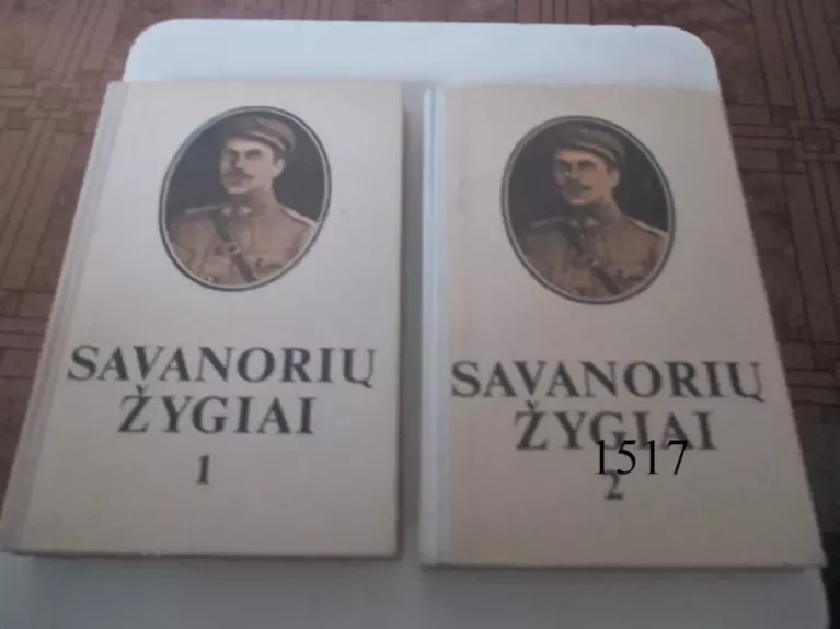 Savanorių žygiai (2 knygos)