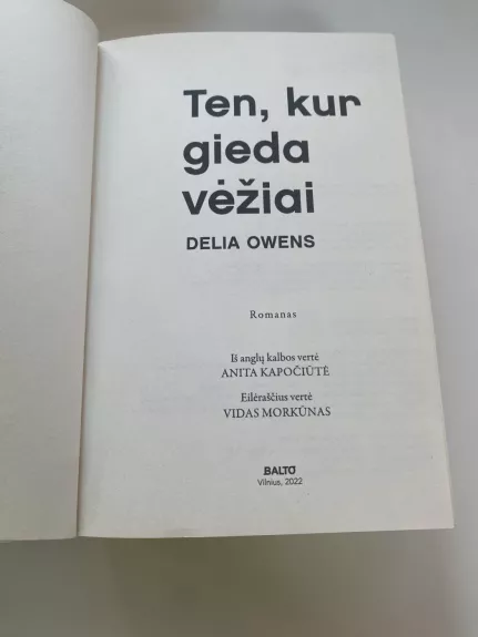 Ten kur gieda vėžiai