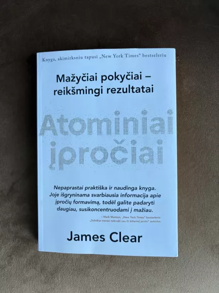Atominiai įpročiai
