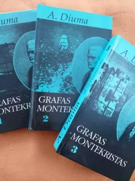 Grafas Montekristas 1,2,3 dalys