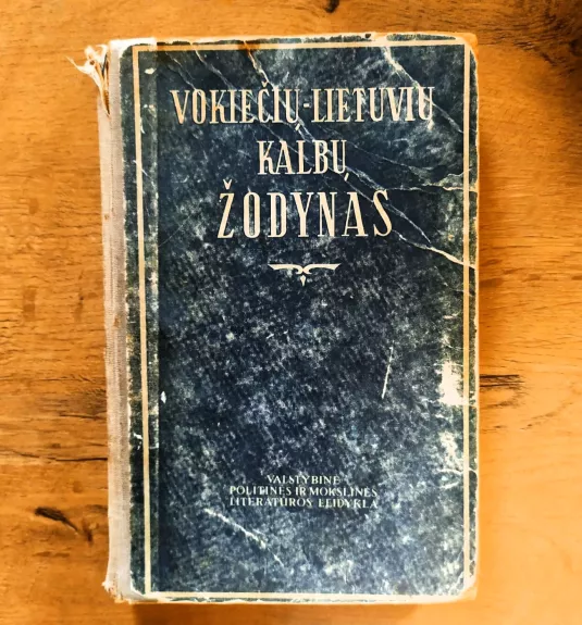 Vokiečių-lietuvių kalbų žodynas