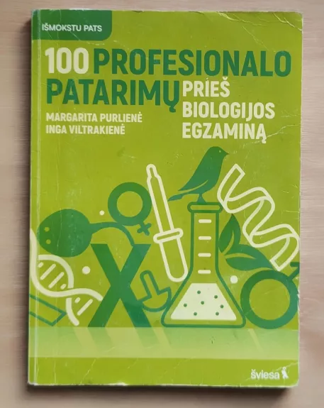 100 profesionalo patarimų prieš biologijos egzaminą